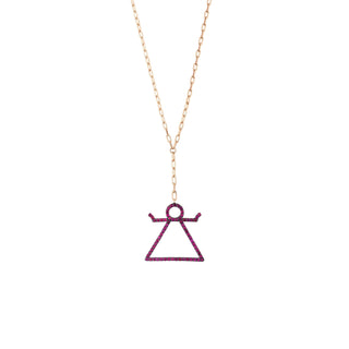 TANIT PINK SAPPHIRE NECKLACE