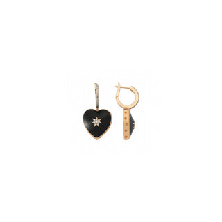 VENUS STAR GOLD DIAMOND EARRING Bee Goddess