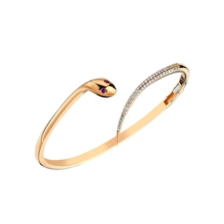 SERPENT GOLD DIAMOND BRACELET