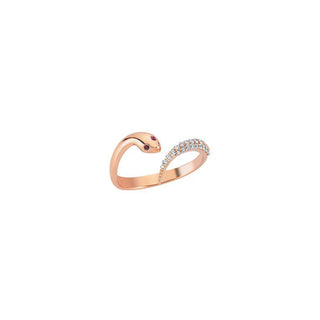 SERPENT GOLD DIAMOND RING