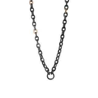 CHAIN GOLD & SILVER NECKLACE