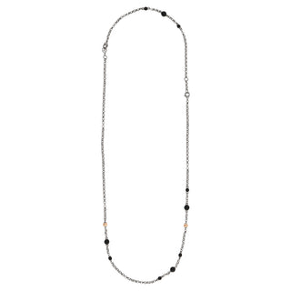 CHAIN GOLD & SILVER NECKLACE