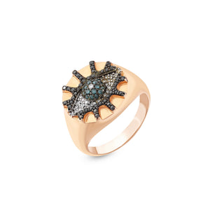 EYE LIGHT 18K GOLD DIAMOND RING