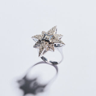 NORTH STAR 18K GOLD DIAMOND RING