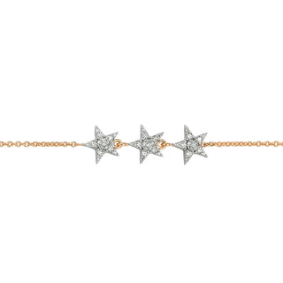 SIRIUS STAR GOLD DIAMOND BRACELET